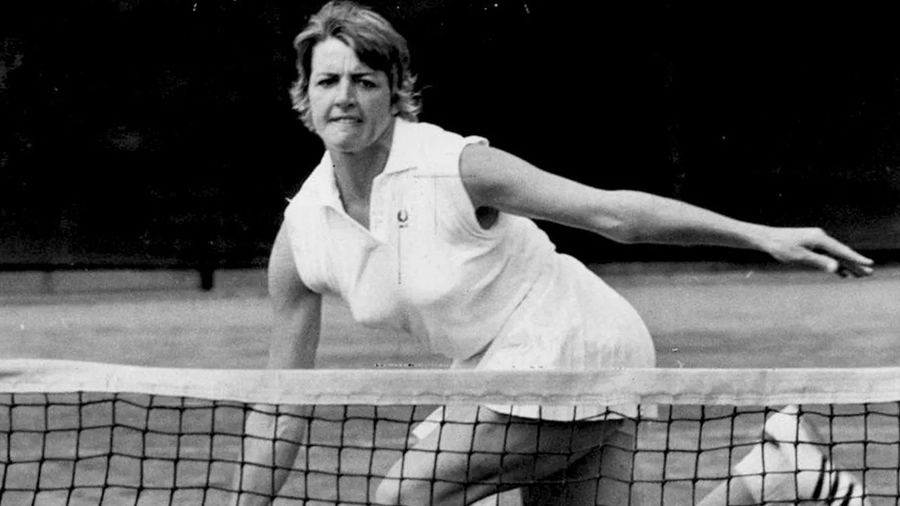 Margaret Smith Court and Marty Riessen