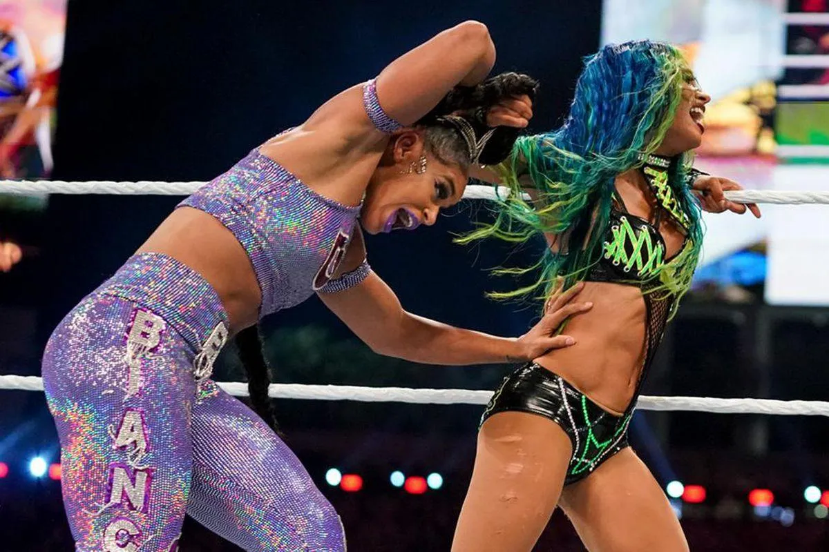 Cageside Community Star Ratings: Sasha Banks vs. Bianca Belair - Cageside  Seats