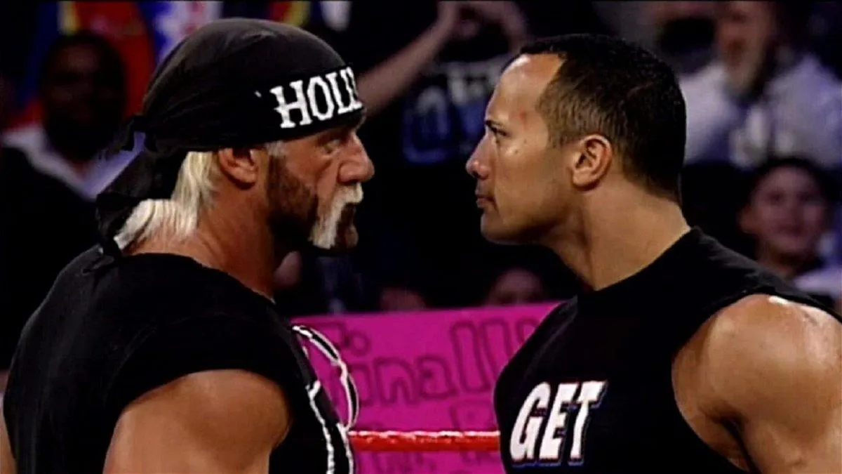 Hulk Hogan and The Rock (Source: WWE)