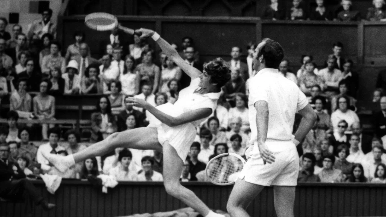 Margaret Smith Court and Ken Fletcher 