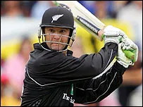 New Zealand's opener, Nathan Astle, scored an unbeaten 145 runs off 151 balls