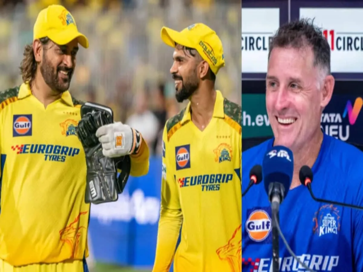 Challenging to succeed MS Dhoni CSK batting coach Michael Hussey said a big  thing on Ruturaj Gaikwad captaincy - एमएस धोनी की जगह लेना...ऋतुराज गायकवाड़  की कप्तानी पर कोच माइकल हसी ने