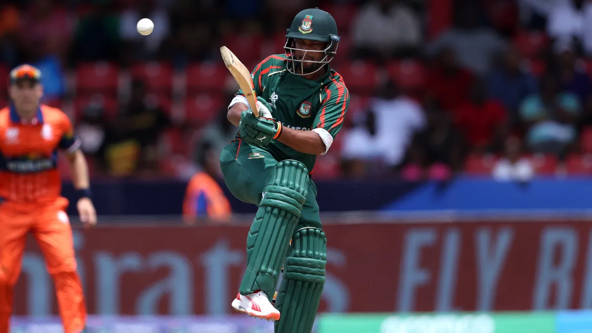 Shakib leads Bangladesh to 159-5 against Netherlands | SuperSport