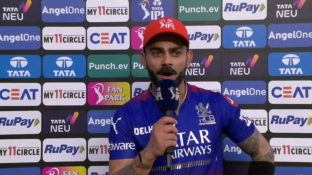 GT vs RCB - Post-Match Interview - Virat Kohli