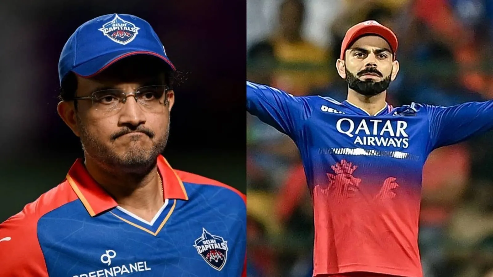 Sourav Ganguly's ultimate act of respect for Virat Kohli during RCB vs DC a  year after 'no-handshake' incident | Crickit