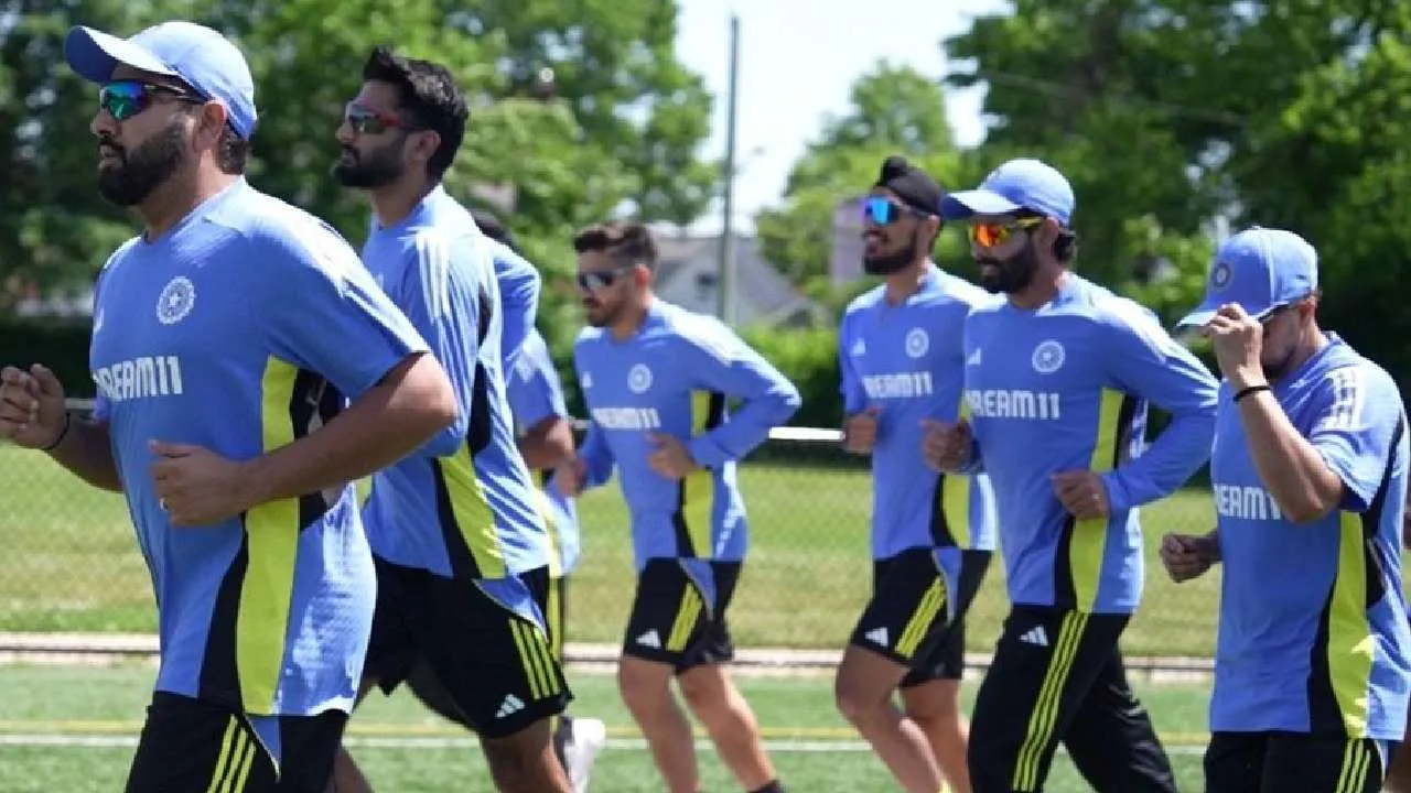 T20 World Cup: Team India takes part in first training session in New York  - Watch | Cricket News - News9live