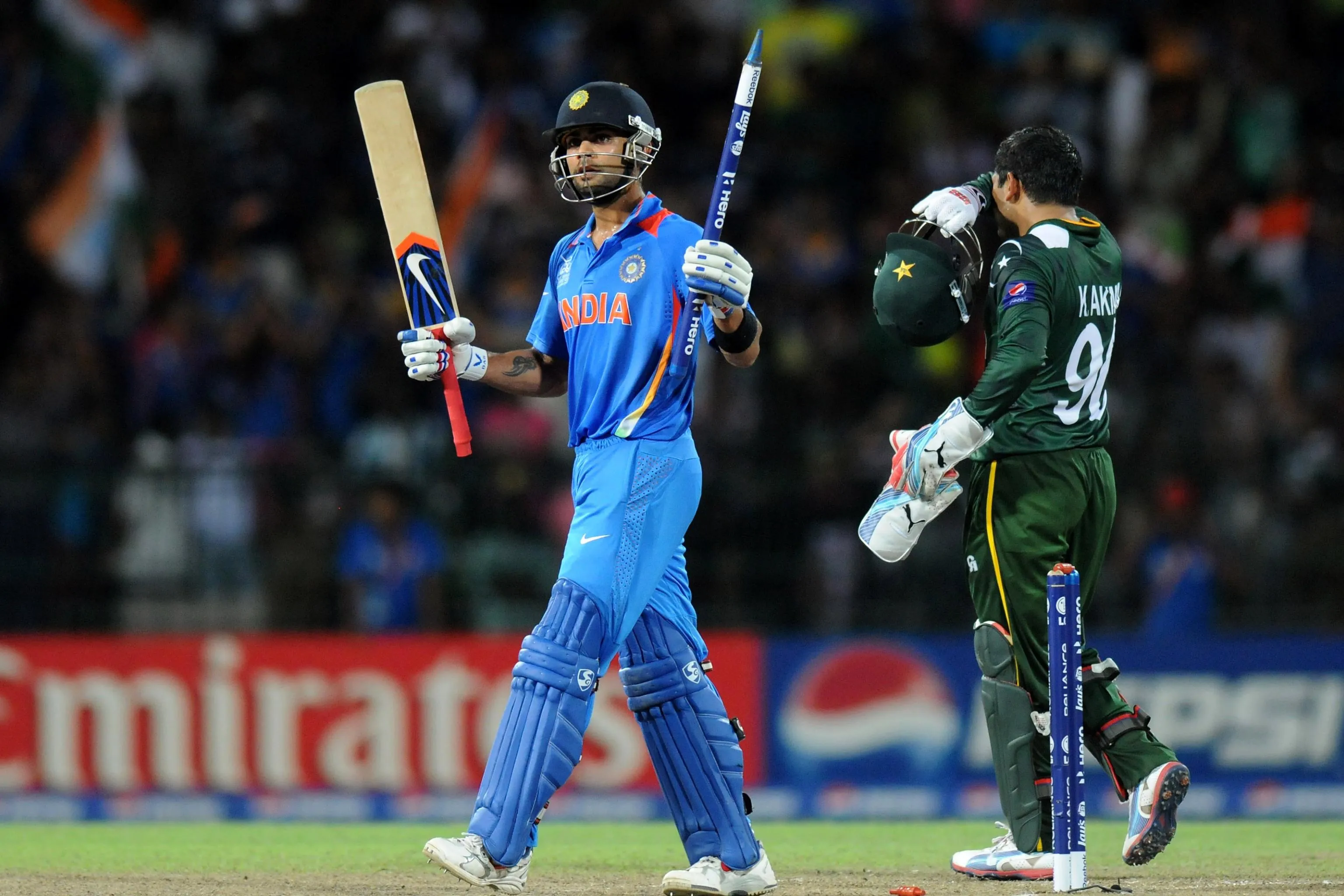 India's T20 World Cup 2012 victory over Pakistan