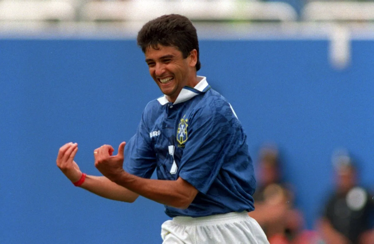 11 Iconic Football Celebrations and Reasons Behind Them - Bebeto's baby celebration - sportzpoint.com