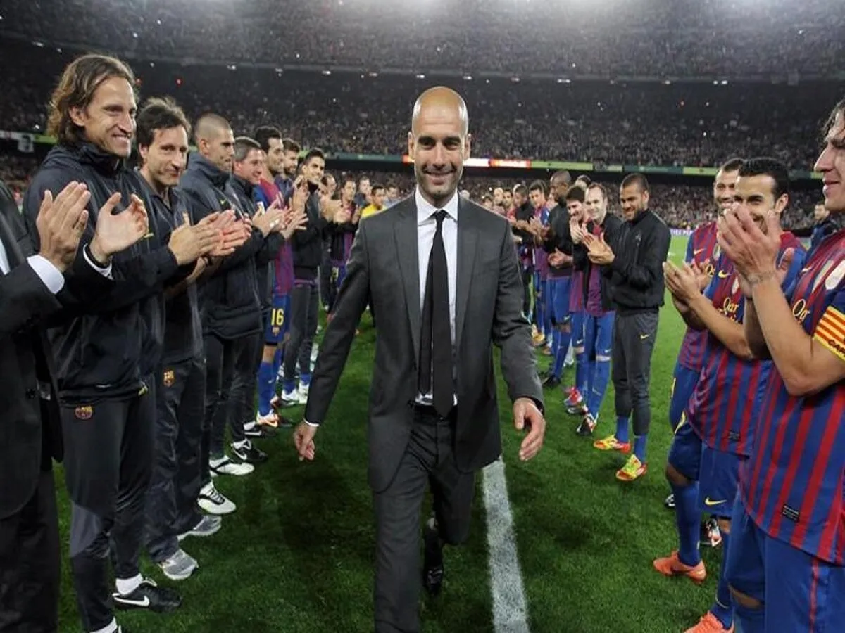 Pep Guardiola's last game