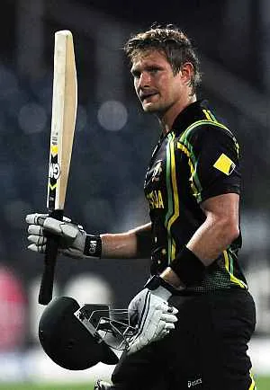 Most Sixes: Shane Watson comes fifth in the list with 31 sixes