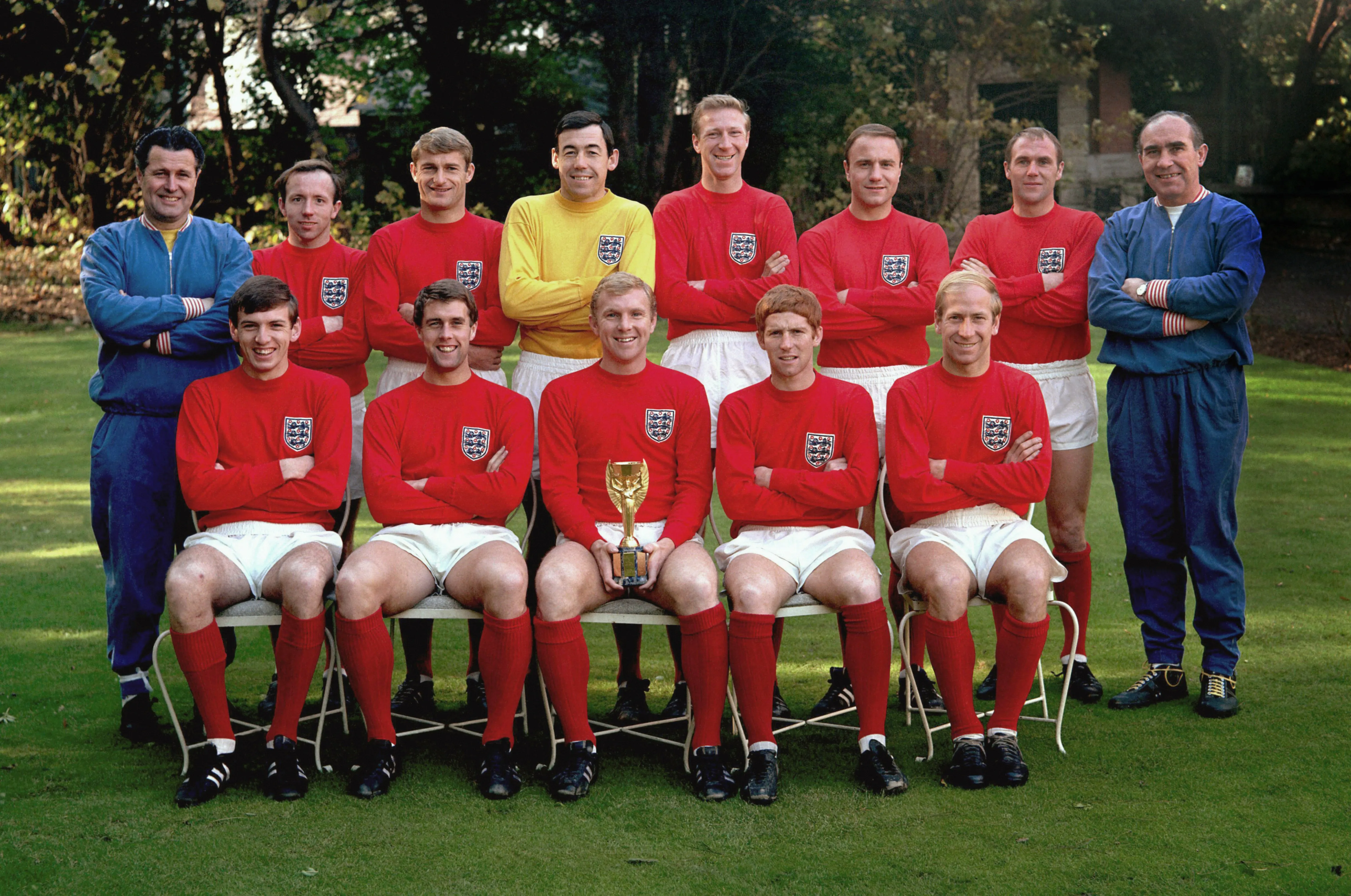 England with the World Cup title in 1966