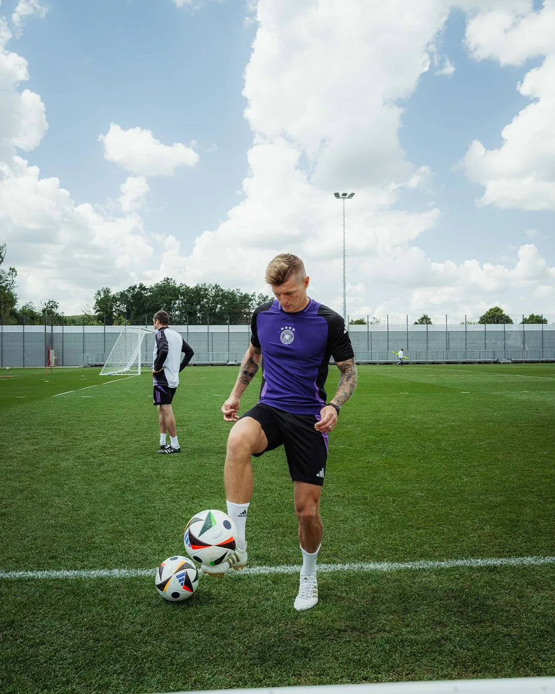 Germany vs Scotland: Toni Kroos in the training ahead of the game against Scotland