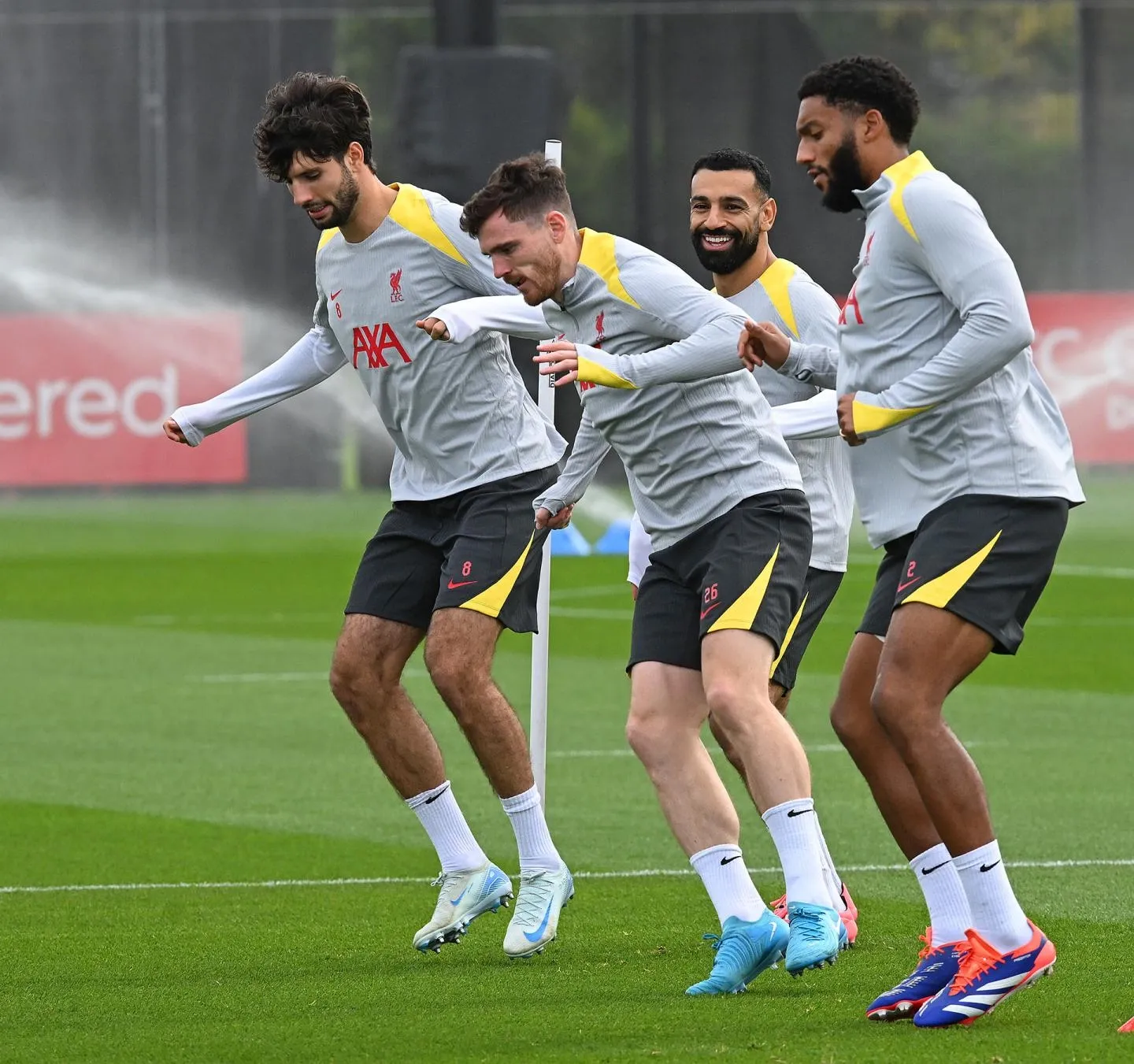 liverpool in training