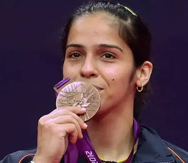 Saina Nehwal won Bronze in the 2012 Olympics -sportzpoint.com