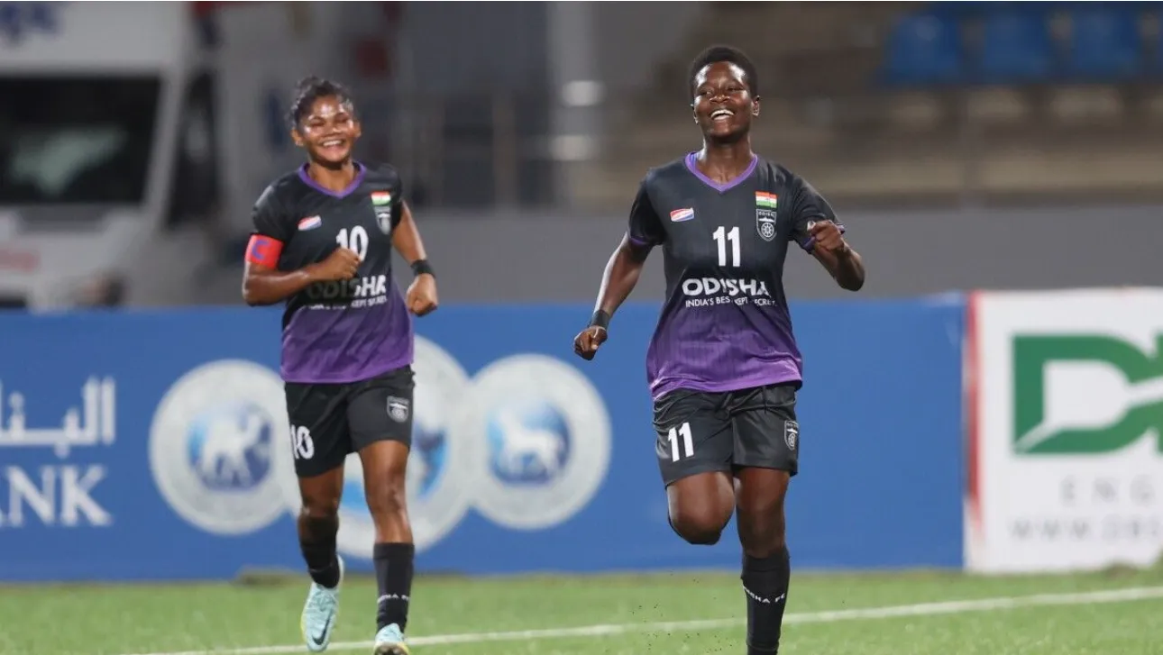 Jennifer Kankam Yeboah scored two goals for Odisha FC Women - sportzpoint.com