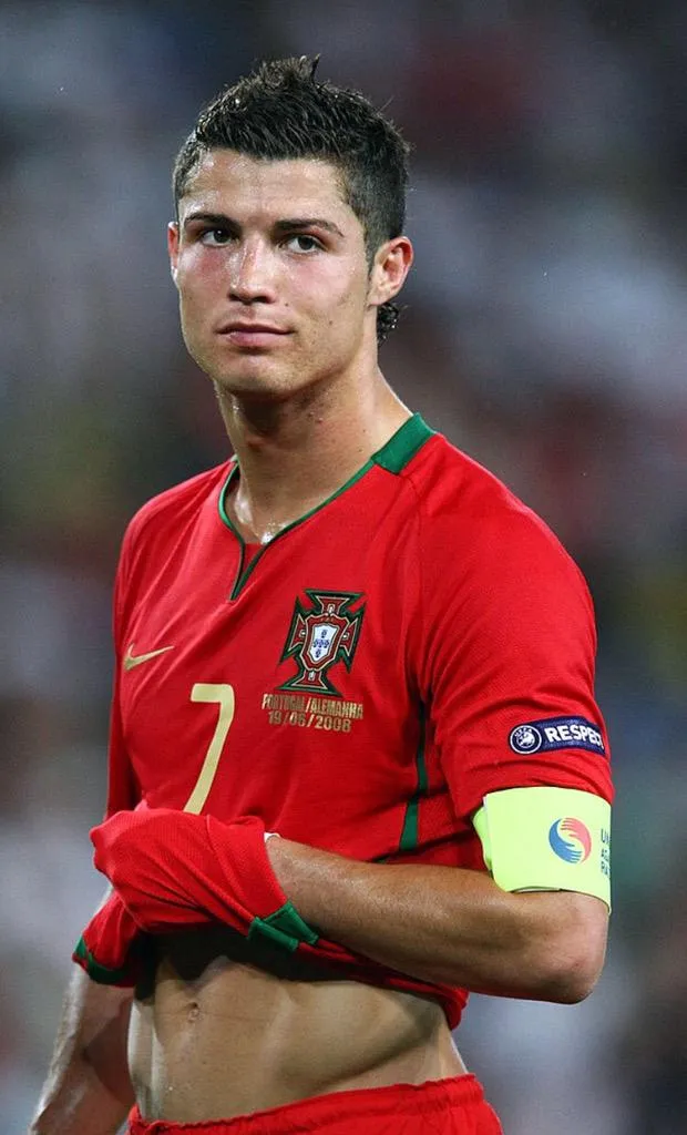 Ronaldo in 2008 Euro Cup - sportzpoint.com