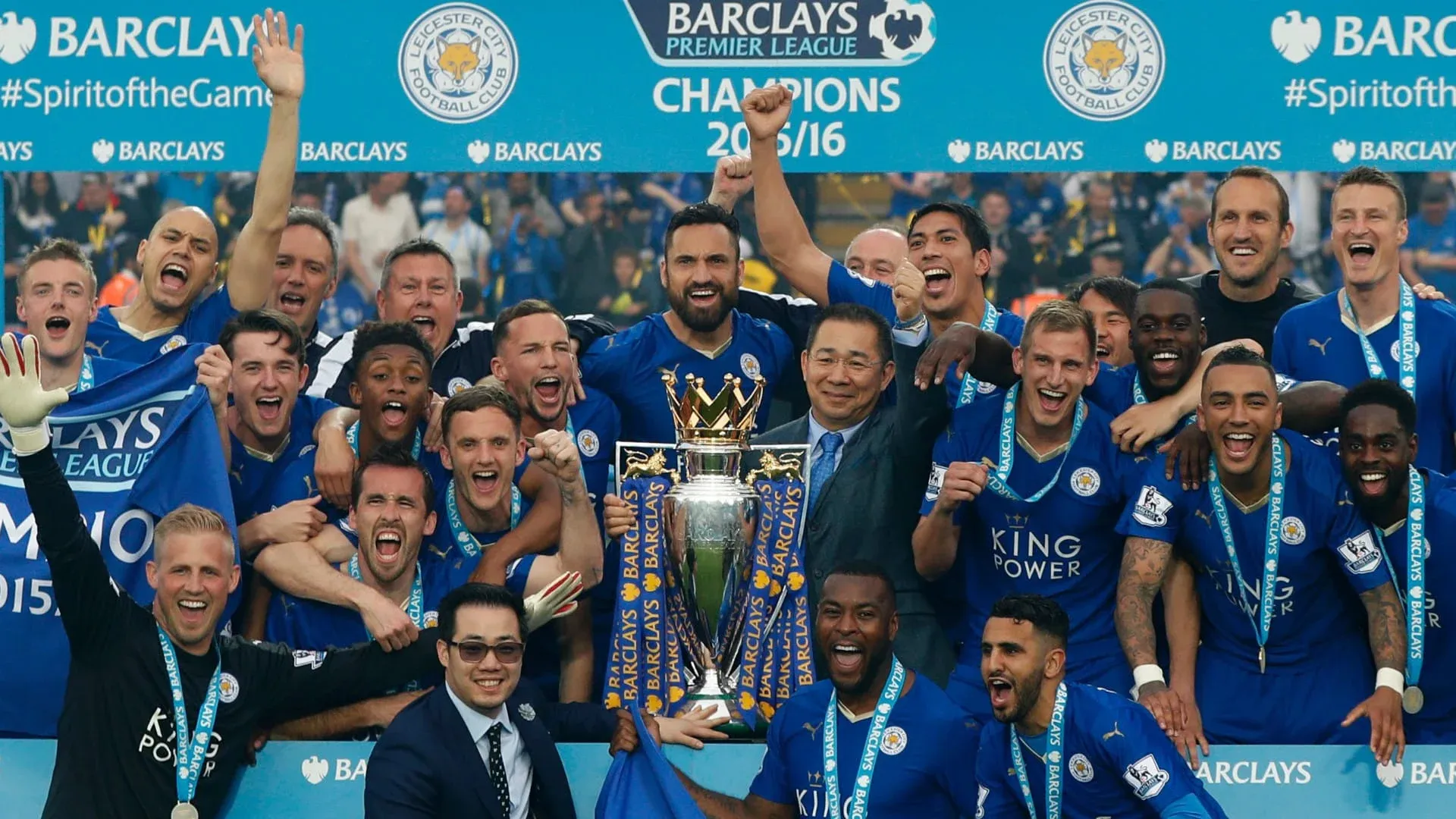 Breaking Down the Most Iconic Football Facts of All Time - Leicester City winning the Premier League 2015-16 - sportzpoint.com