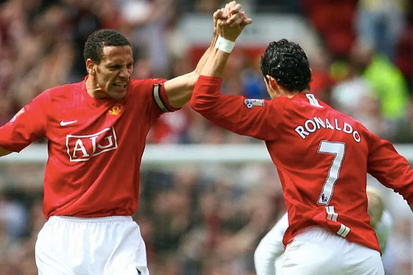 Rio Ferdinand and Cristiano Ronaldo win 8 trophies together | Sportz Point