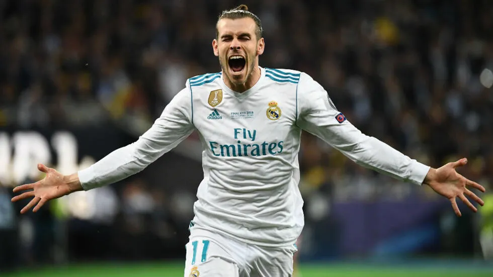 Gareth Bale has scored three goals in the UCL Finals