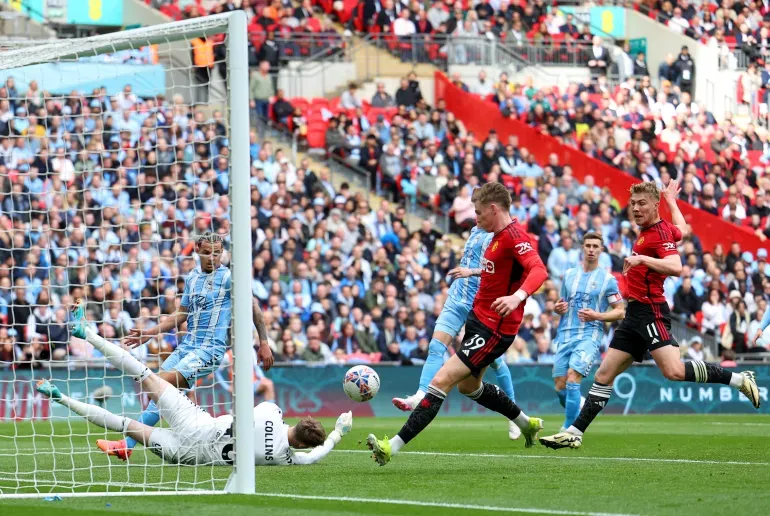 Scott McTominay scored the opener for the Red Devils