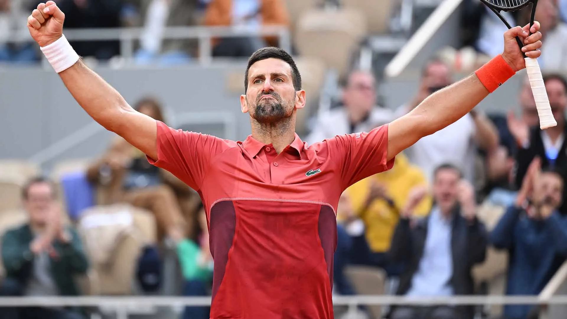 Novak Djokovic broke Roger Federer's 369-record for most wins in grand slams - sportzpoint.com