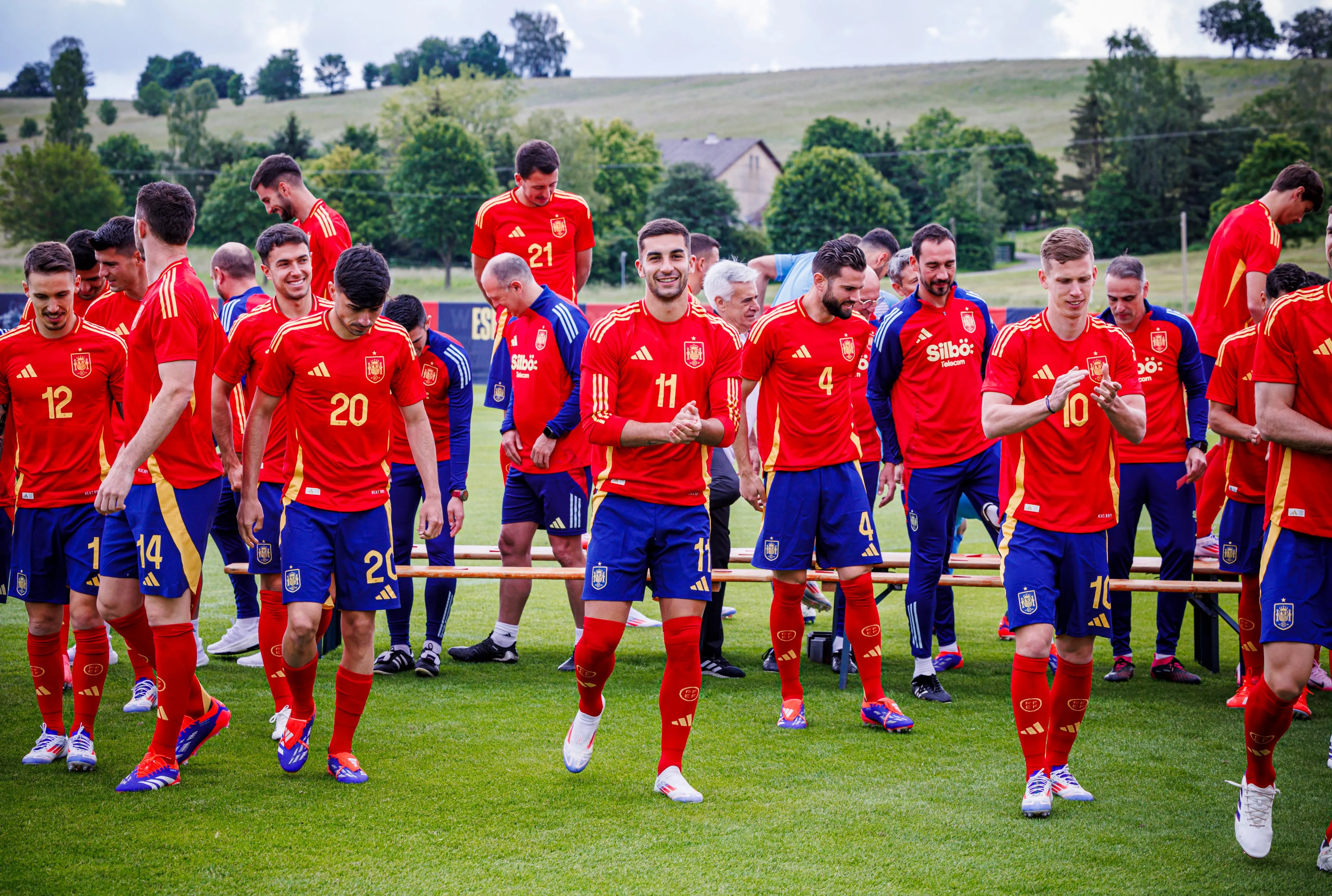 Spain vs Croatia: The Spanish National Football Team 