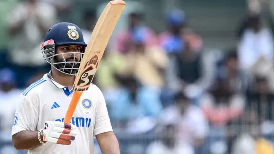 Rishabh Pant scored a comeback 100 against Bangladesh in the second innings- sportzpoint.com