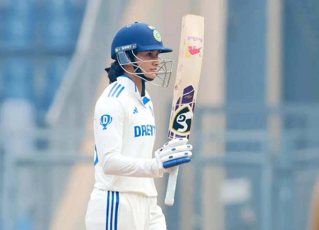 Smriti Mandhana in test cricket - sportzpoint.com