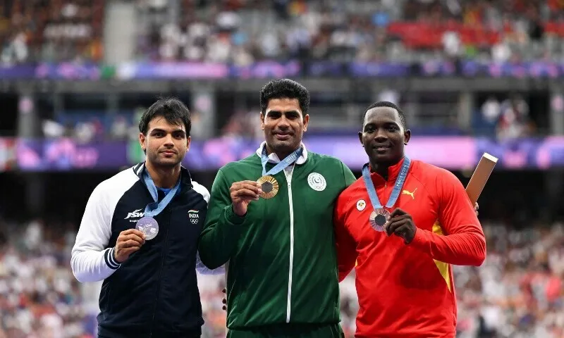 Arshad Nadeem won the Gold medal in Men's javelin - sportzpoint.com