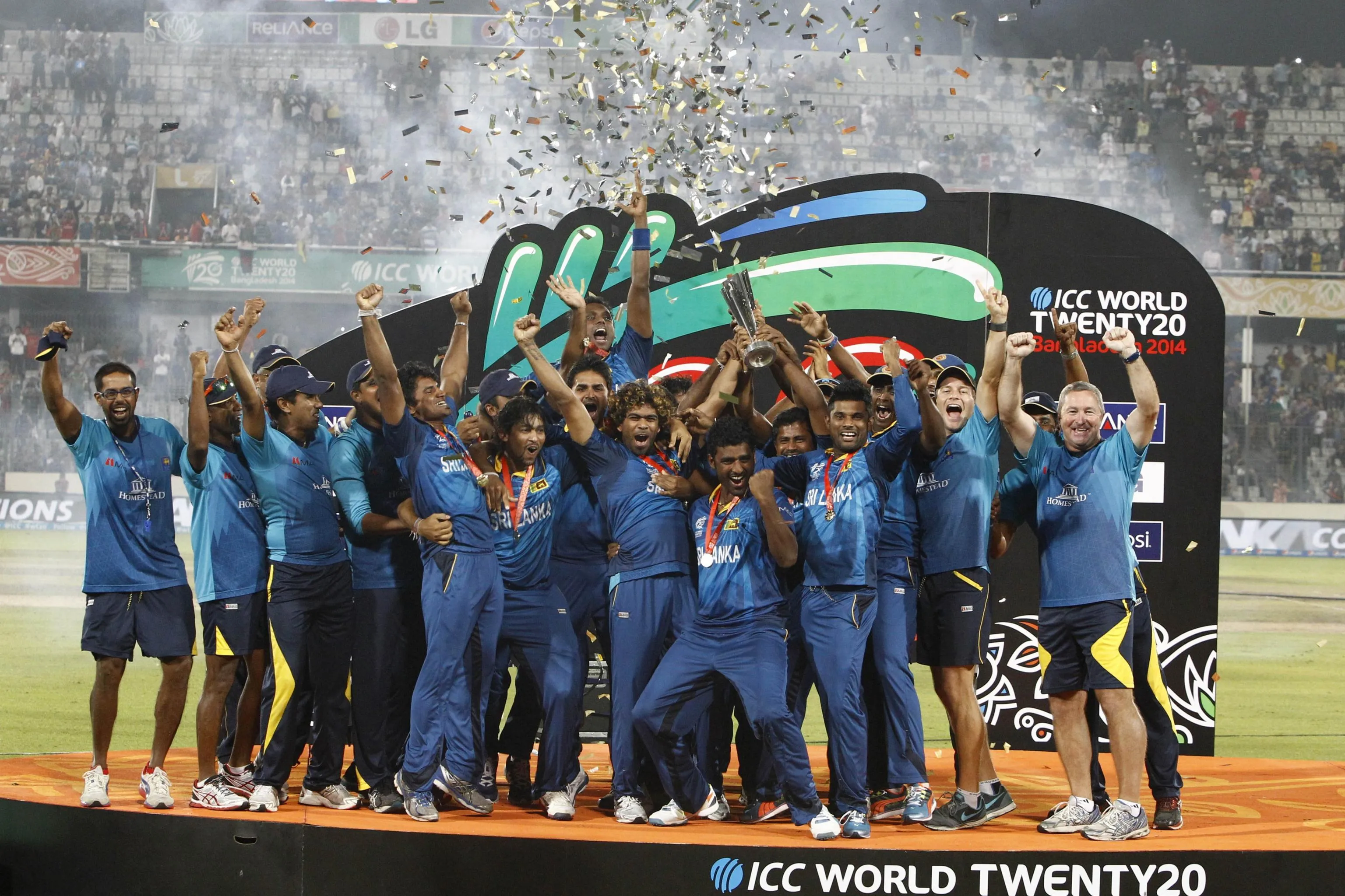 Sri Lanka became the 2014 T20 Cricket World Cup Champions