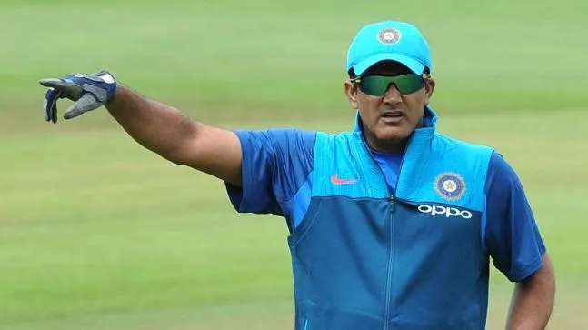 Indian head coach: Anil Kumble -sportzpoint.com