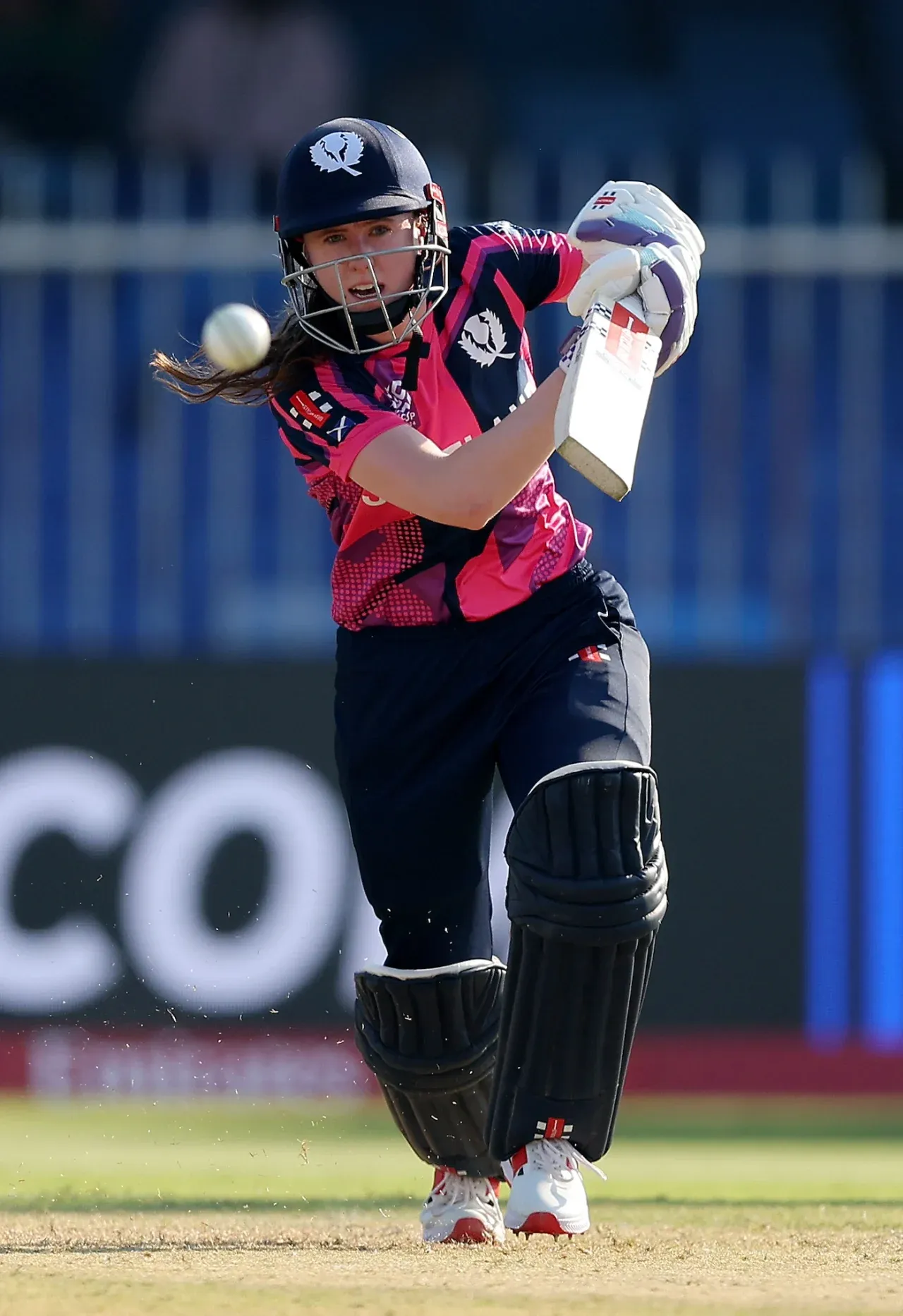 Sarah Bryce played an unbeaten 49 run inning from 52 balls against Bangladesh in the ICC Women's T20 World Cup 2024 - sportzpoint.com