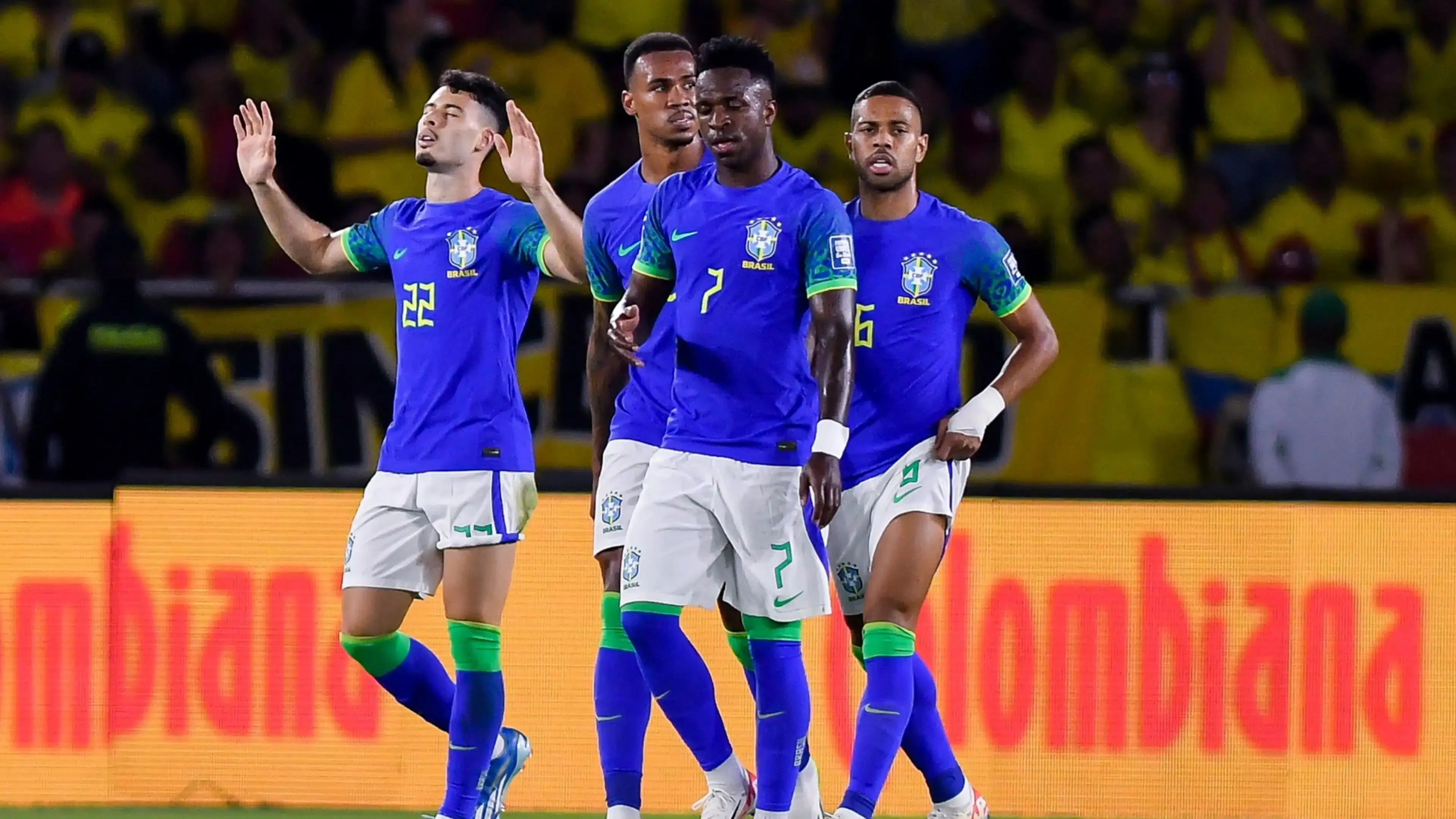 Brazil will wear blue jersey in the England vs Brazil match