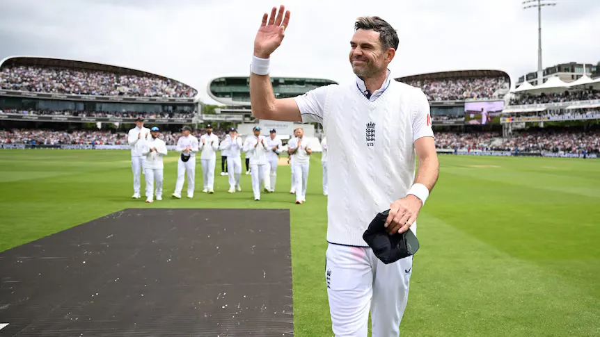 James Anderson took his retirement from International Cricket
