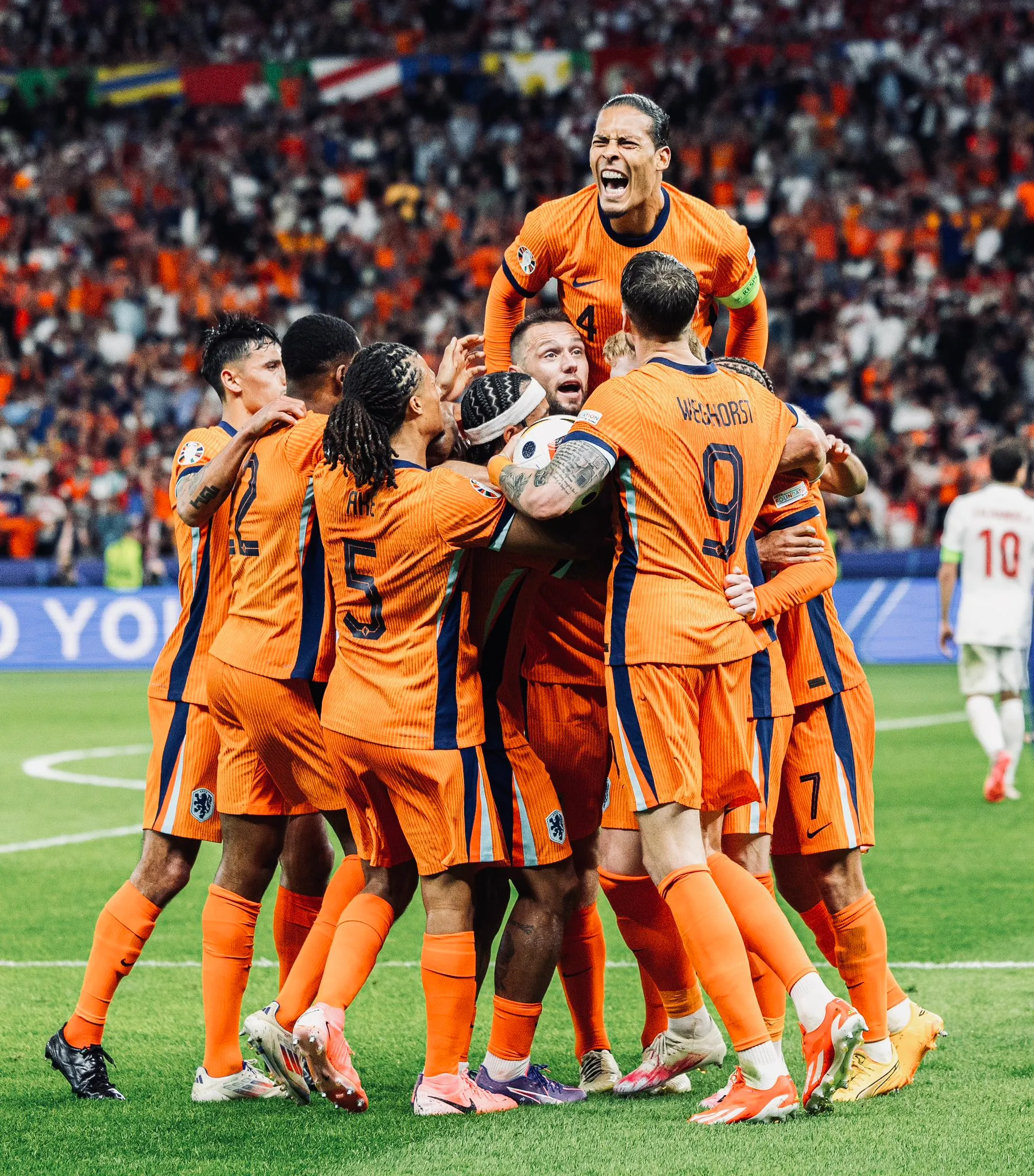 Netherlands after defeating Turkey