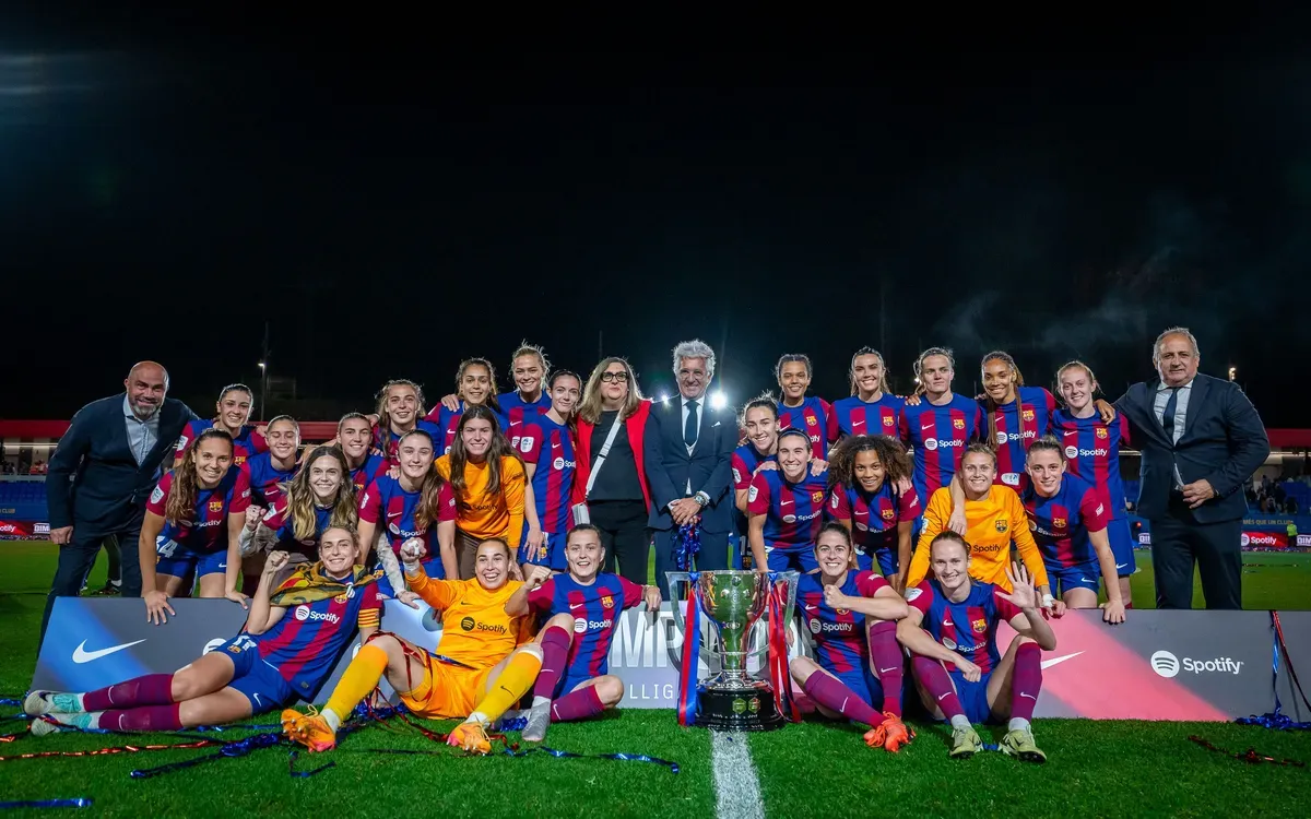 FC Barcelona Femení are crowned 2023/24 League champions