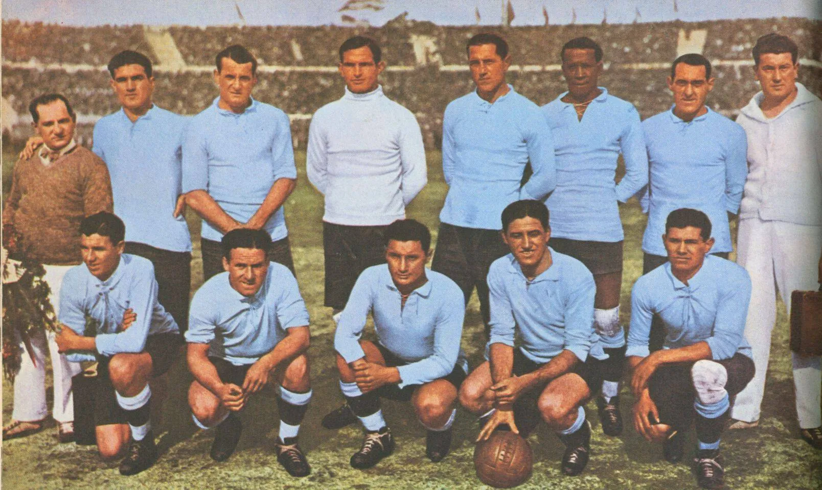 Football at Olympics: 1930 FIFA World Cup winning team of Uruguay -sportzpoint.com