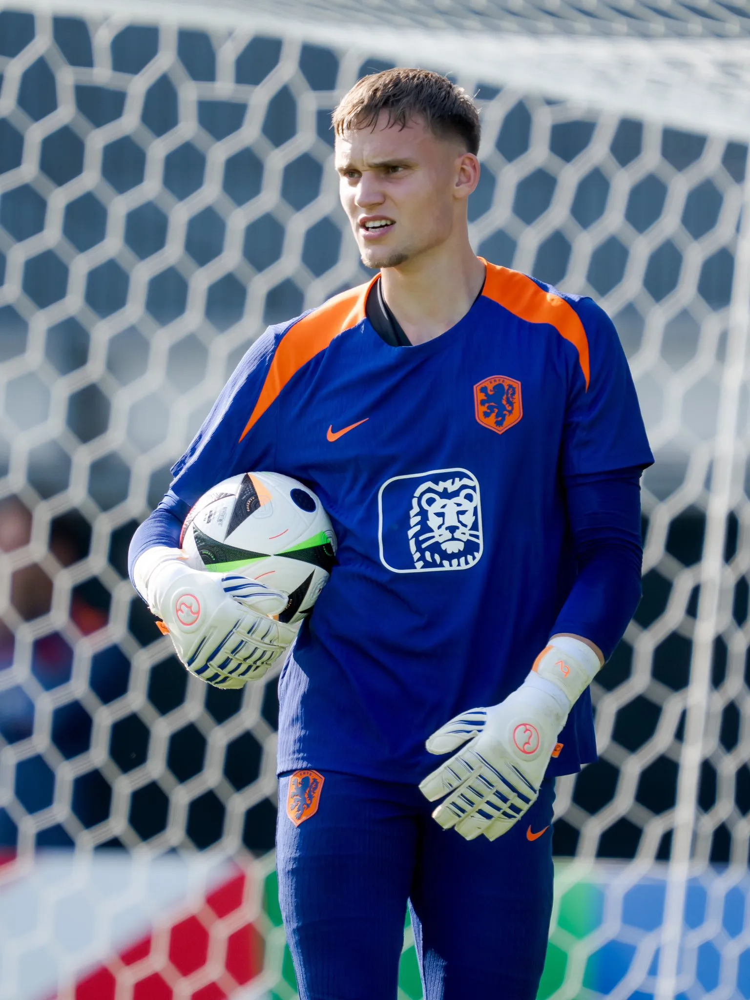 Netherlands vs France: Bart Verbruggen dropped a terrific performance against Poland