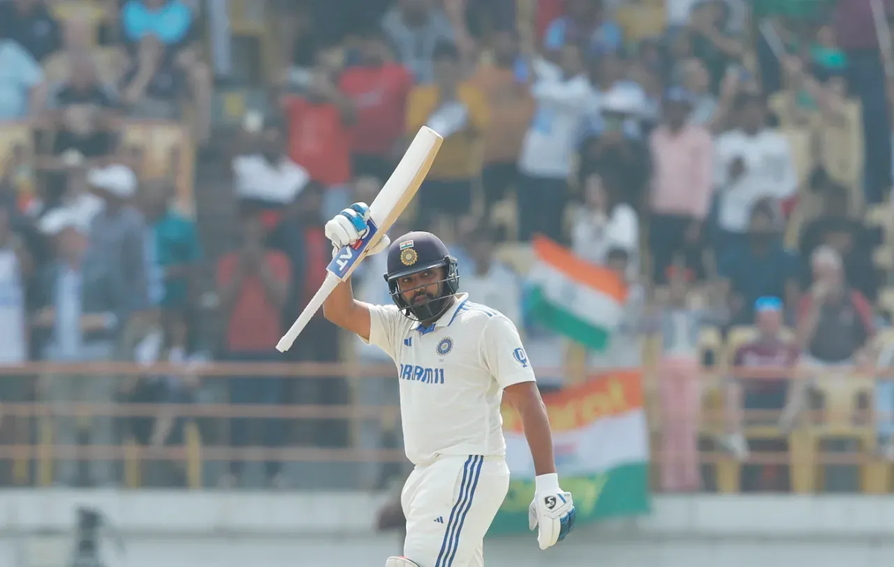 Rohit Sharma in Test cricket in 2024 - sportzpoint.com