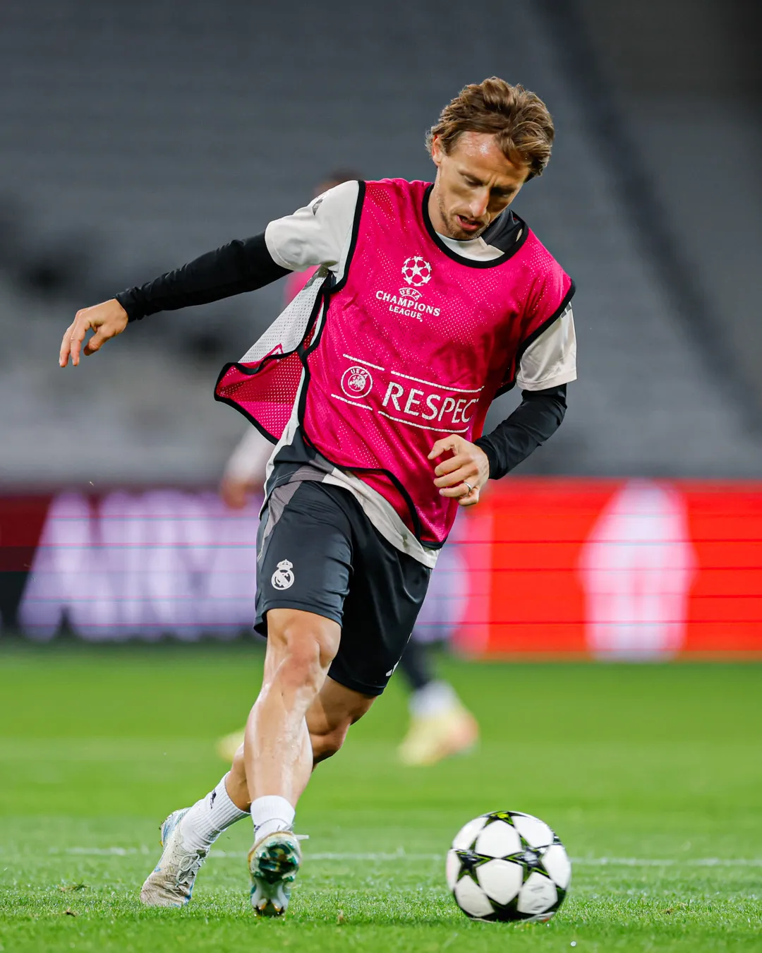 modric in training