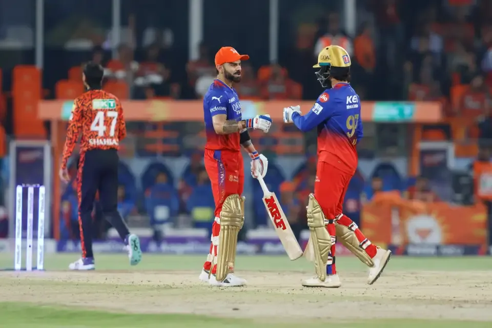 RCB vs SRH: Virat Kohli and Rajat Patidar powered RCB through the middle overs