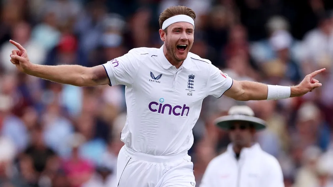 Stuart Broad is the fifth highest wicket-taker in Test Cricket