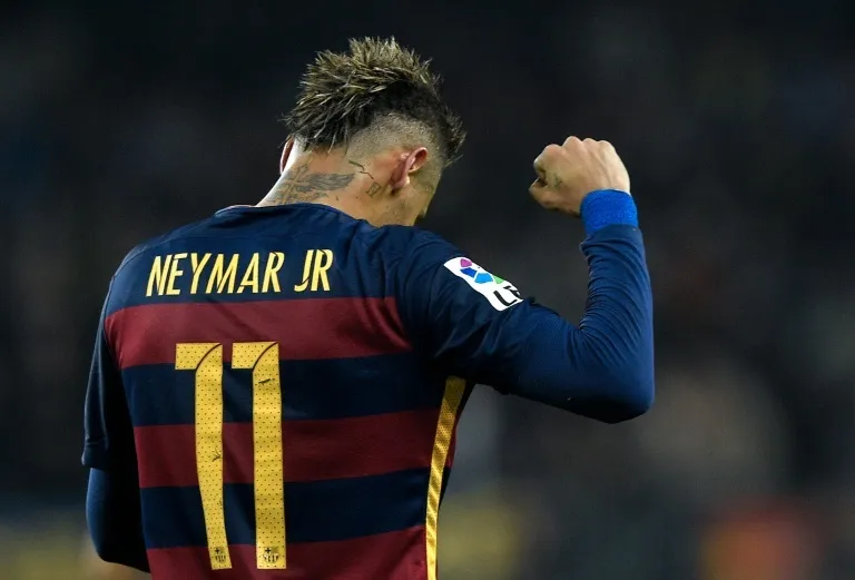 Football jersey numbers: Significance of jersey numbers in football - Neymar wore the No.11 jersey for Barcelona - sportzpoint.com