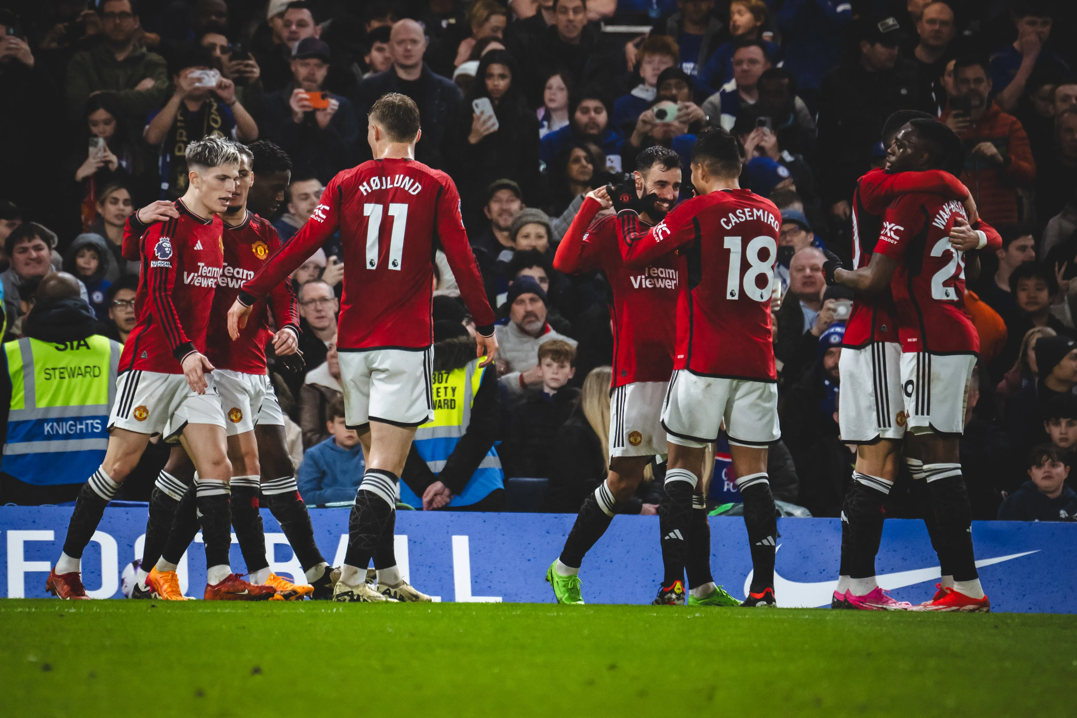 Chelsea vs Manchester United: The Red Devils came back form 2-0 down to leading the game by 3-2