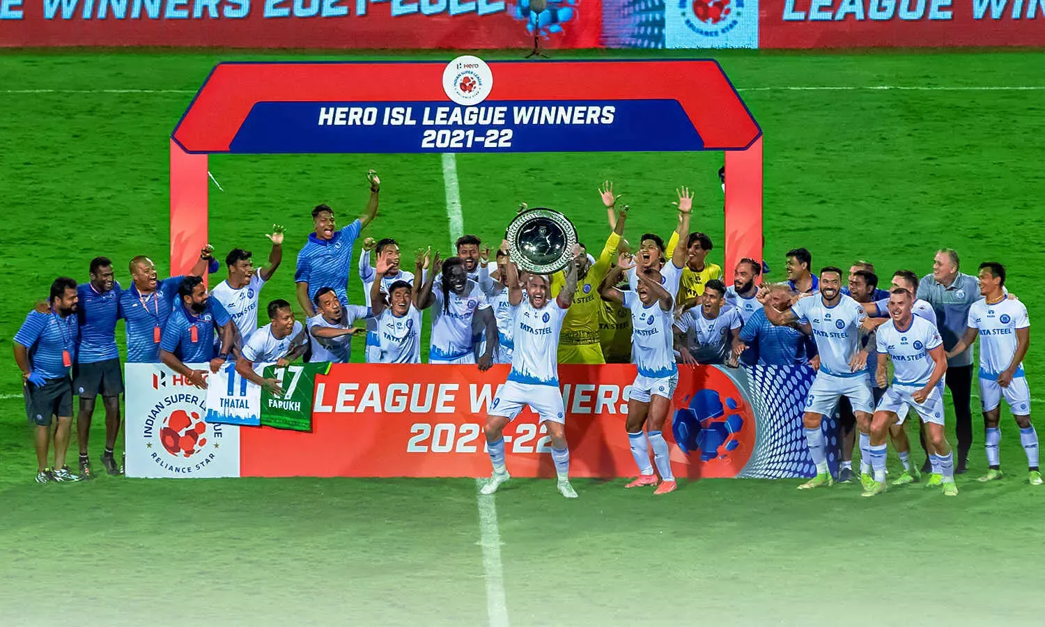 Jamshedpur FC won the ISL shield in the 2021-22 season