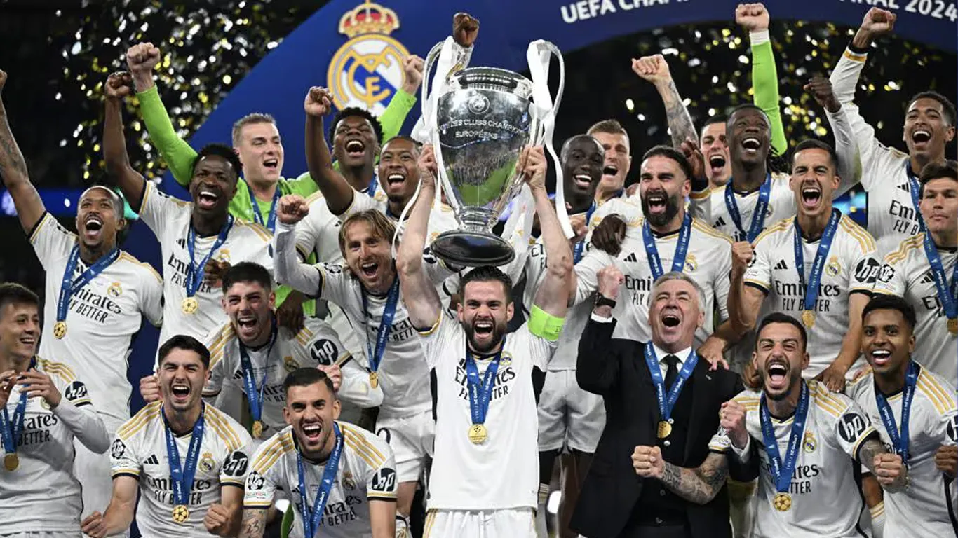 Dortmund vs Real Madrid Champions League 2023-24 final Highlights | Real Madrid crowned champions for a record 15th time - sportzpoint.com