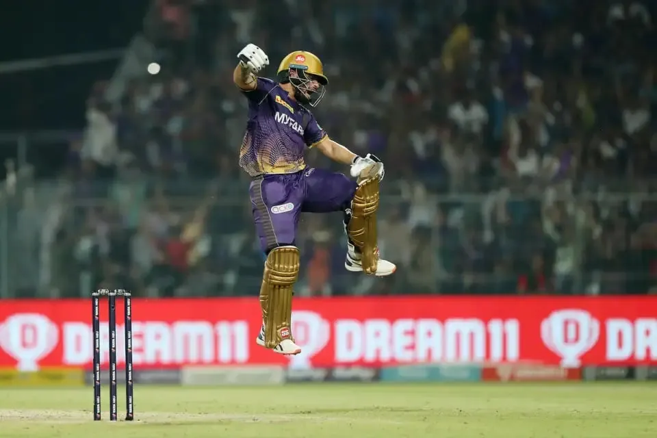 IPL 2023 Points Table: Rinku Singh after hitting the winning boundary | Sportz Point