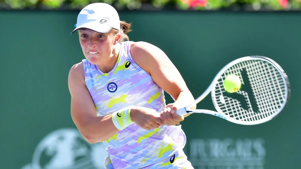 Iga Swiatek wins Indian Wells 2022 | Tennis News | Sportzpoint.com