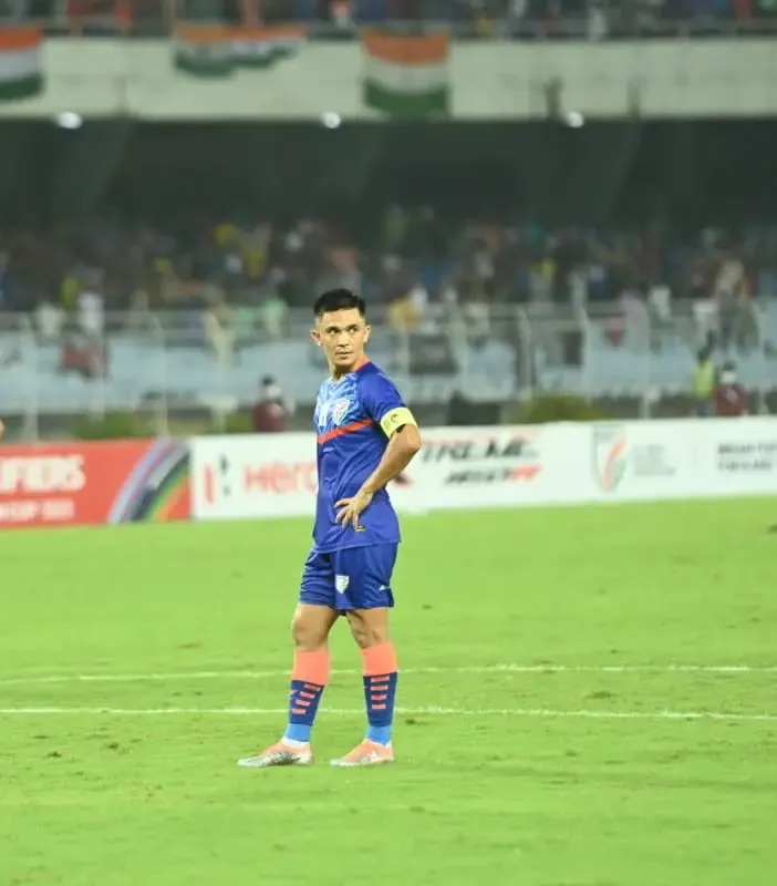 India vs Cambodia: Sunil Chhetri | Sportz Point. 