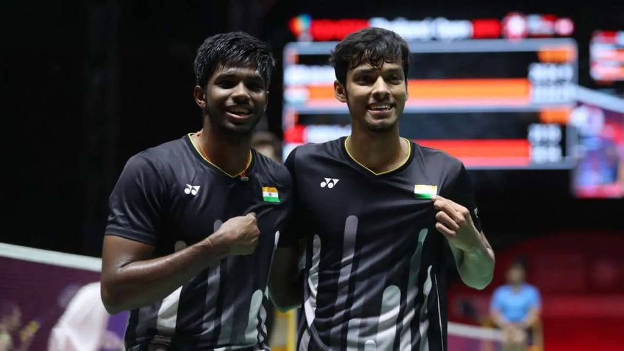 Chirag Shetty and Satwiksairaj Rankireddy (Men's doubles pair) in olympics but Saina Nehwal and Kidambi Srikanth misses out